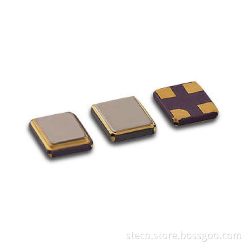 SMD 3.2 x 2.5mm Quartz Crystals with -40 to +85°C Wide Operating Temperature